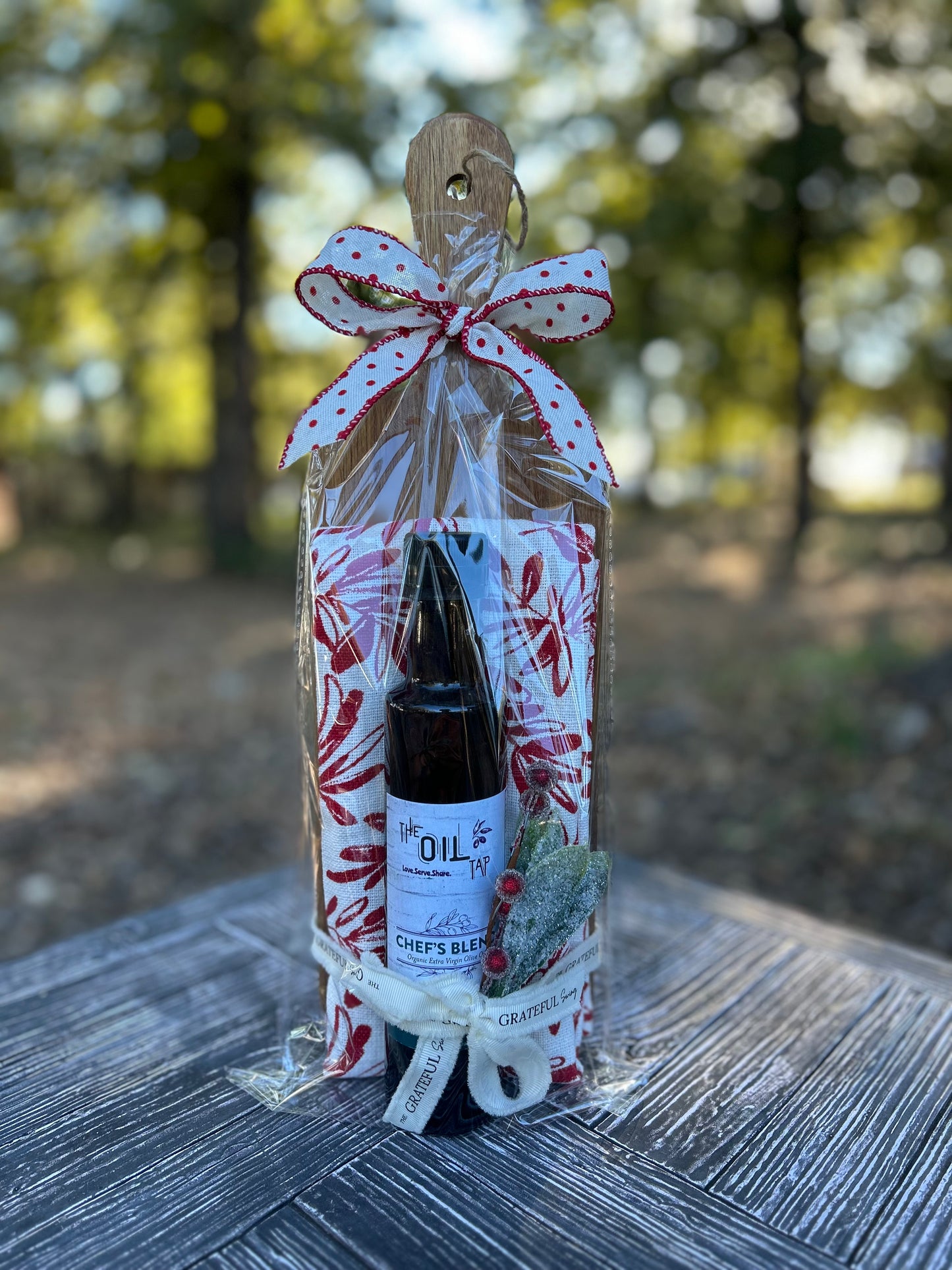 The Oil Tap Gift Set- Christmas - Chef's Blend EVOO