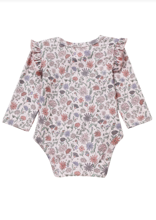 mabel + honey | Whimsical Wildflower Floral Bodysuit