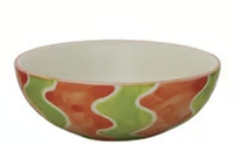 Hazel Mazel | Hand Painted Stoneware Dish Multi Color