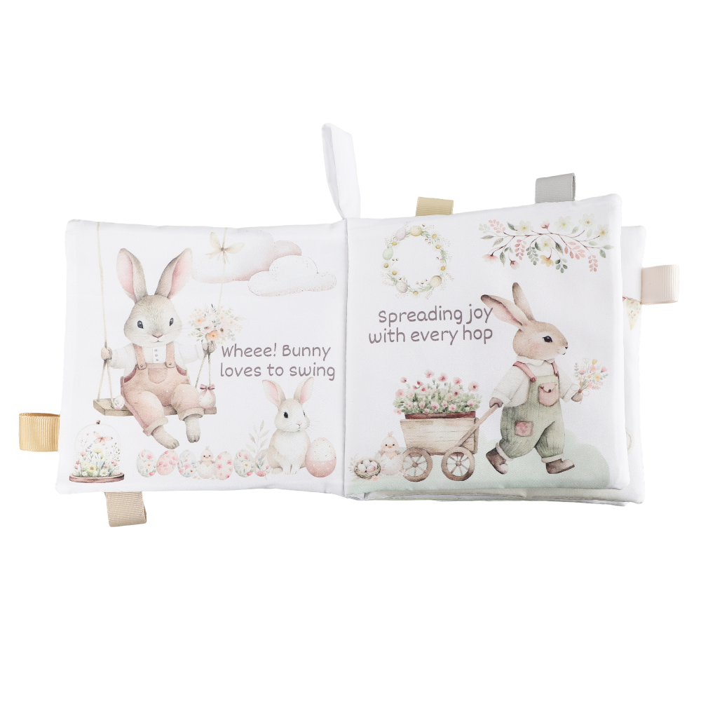 ali+oli | “Happy Easter” Crinkle Soft Cloth Baby Book