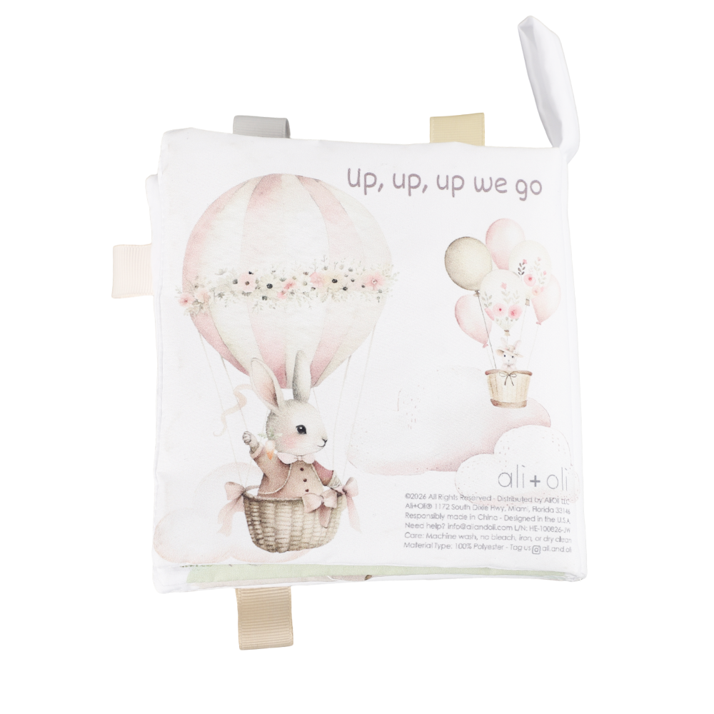 ali+oli | “Happy Easter” Crinkle Soft Cloth Baby Book