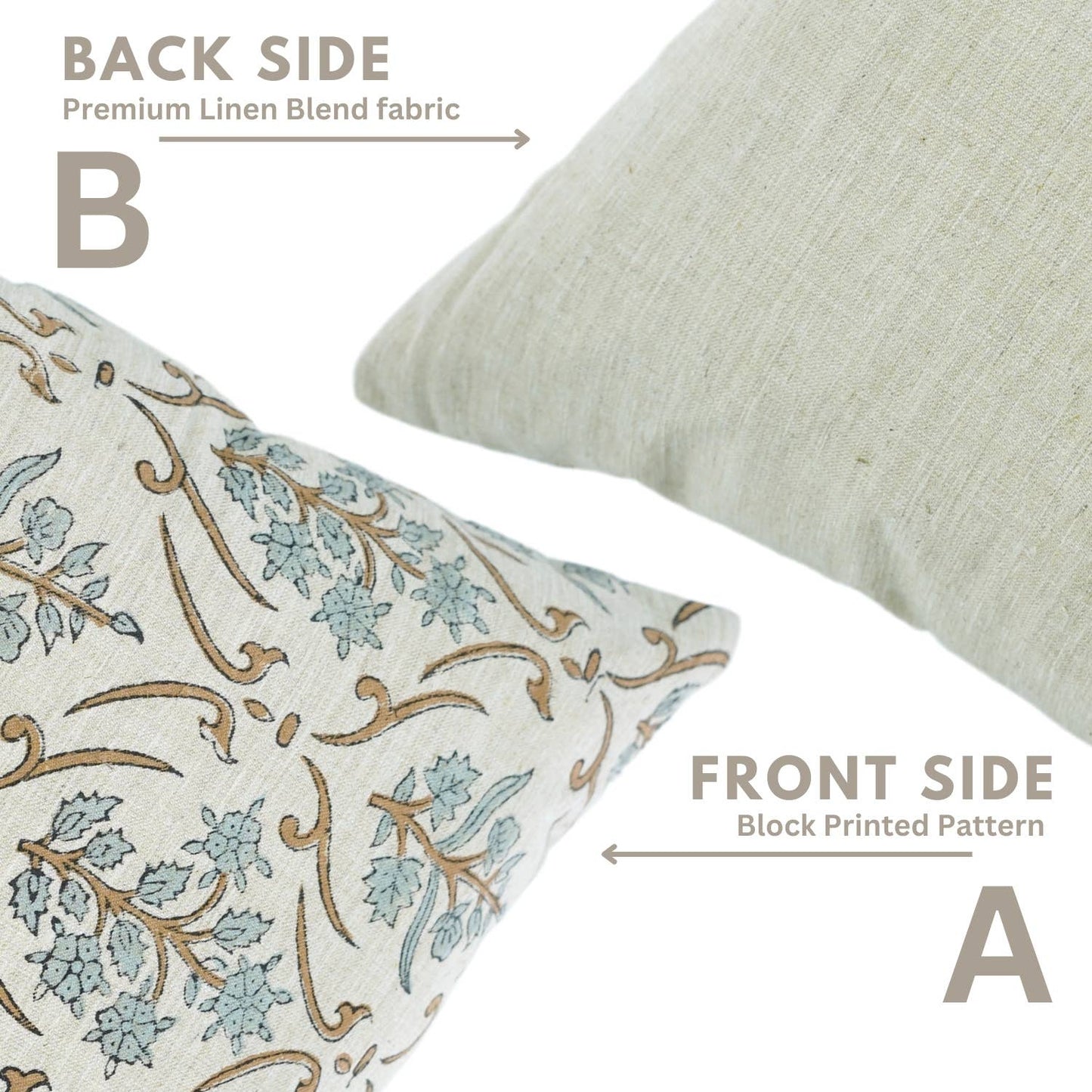 Boho Decor Linen Blend Pillow Vishal  - Pushp