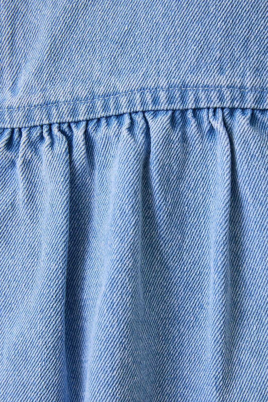 LE LIS | Flare Denim Top