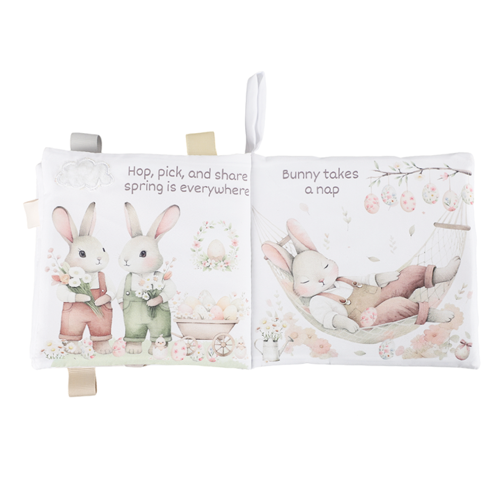 ali+oli | “Happy Easter” Crinkle Soft Cloth Baby Book