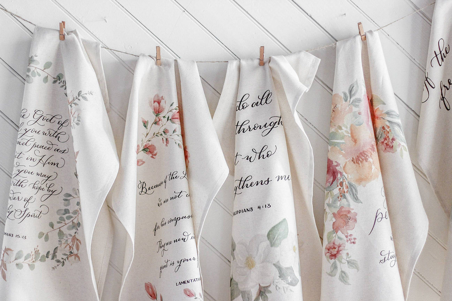 Romans 15 Full Hanging Kitchen Towel