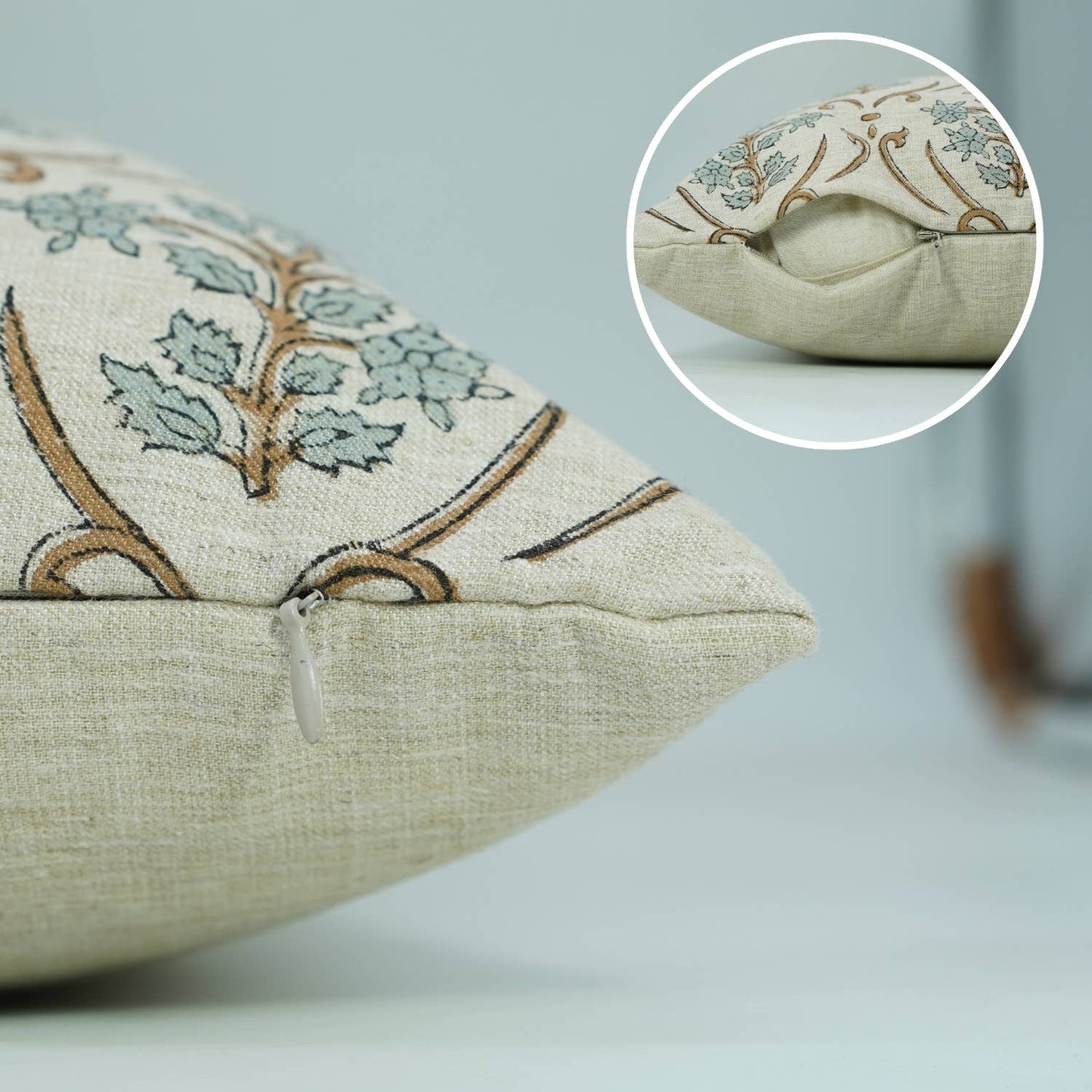 Boho Decor Linen Blend Pillow Vishal  - Pushp