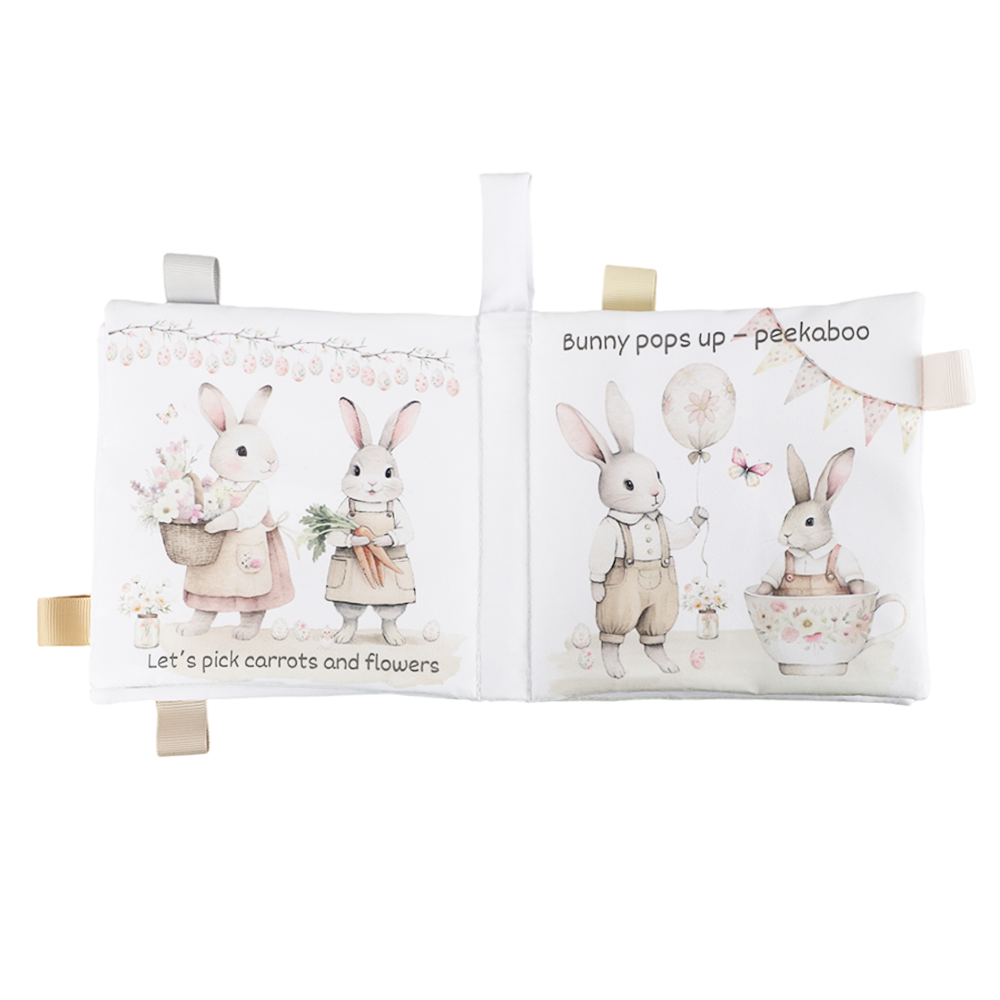 ali+oli | “Happy Easter” Crinkle Soft Cloth Baby Book