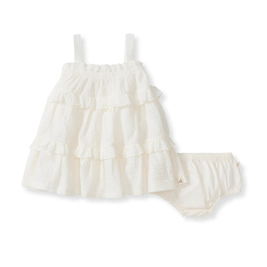 Burt's Bees | Baby Cross Stitch Muslin Dress