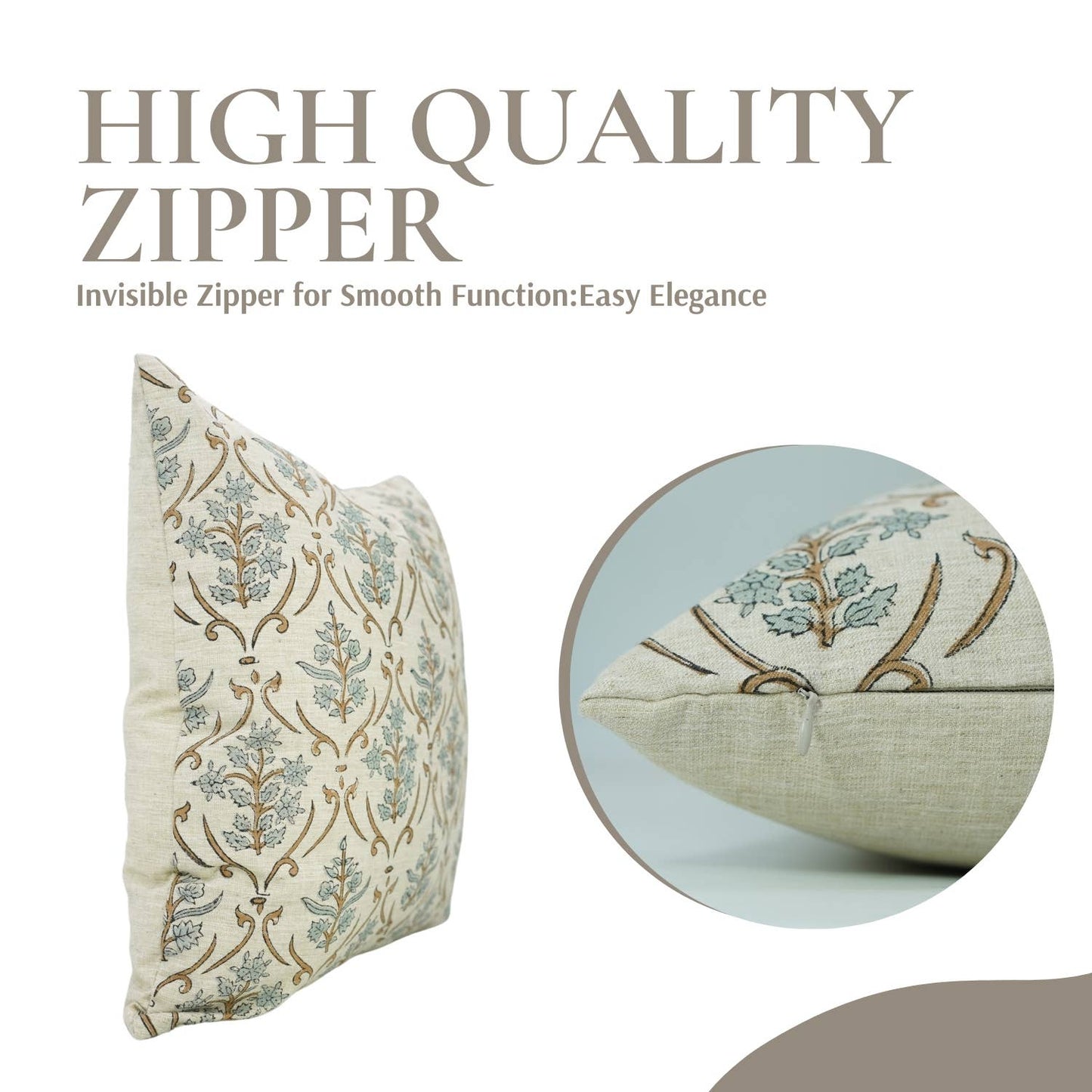 Boho Decor Linen Blend Pillow Vishal  - Pushp
