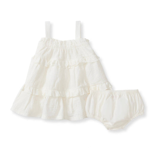 Burt's Bees | Baby Cross Stitch Muslin Dress