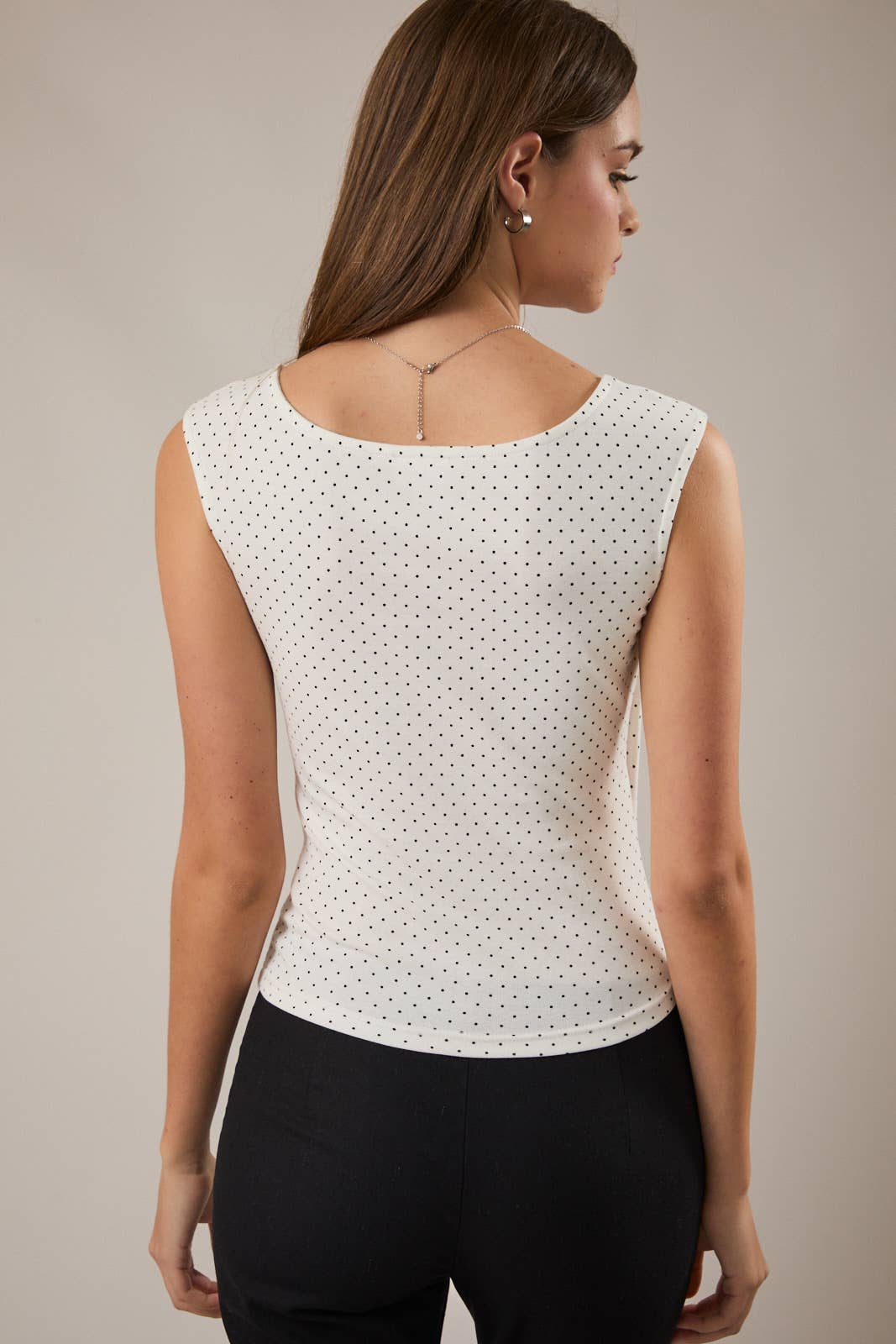 LE LIS | Boat Neck Knit Top
