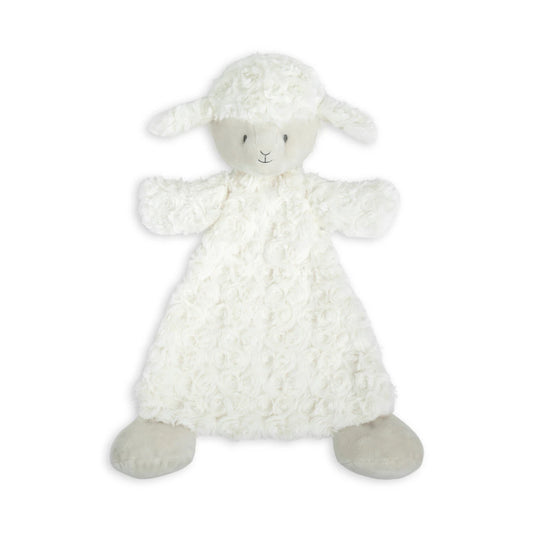 Demdaco | Dolly Lamb Rattle Blankie