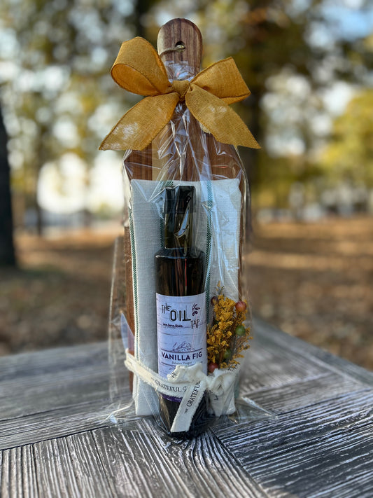The Oil Tap Gift Set- Fall- Vanilla Fig Balsamic Vinegar