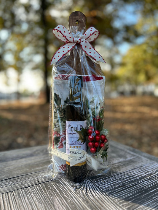 The Oil Tap Gift Set- Christmas- Butter EVOO