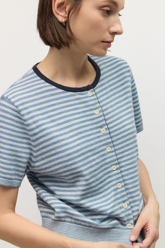all:row | The Faye Cardigan Blue