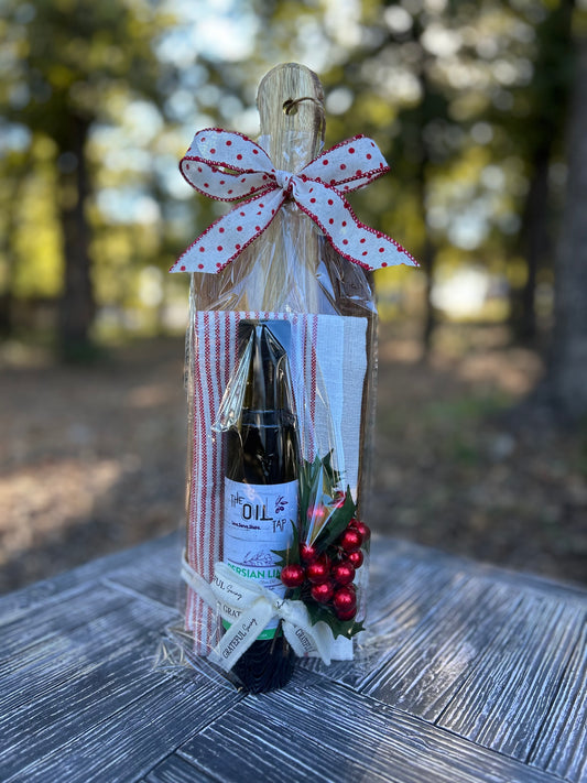 The Oil Tap Gift Set- Christmas - Persian Lime EVOO