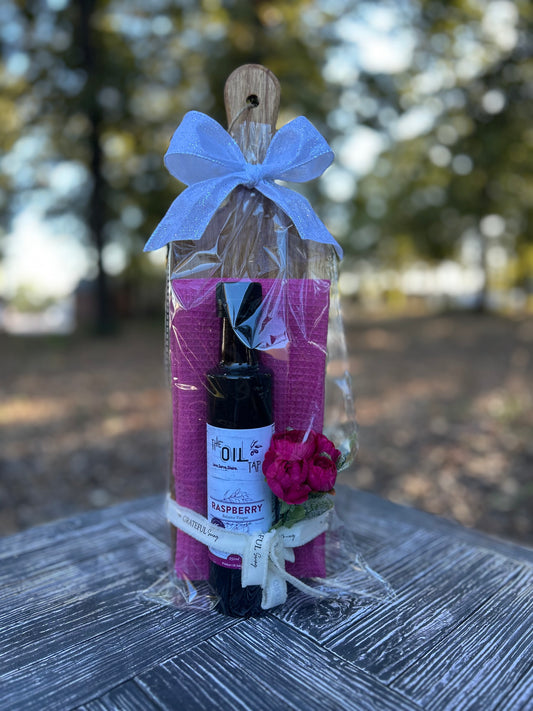 The Oil Tap Gift Set- Christmas - Raspberry Balsamic Vinegar