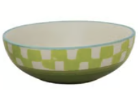 Hazel Mazel | Hand Painted Stoneware Dish Multi Color