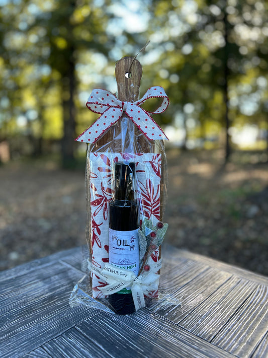 The Oil Tap Gift Set- Christmas - Tuscan Herb EVOO