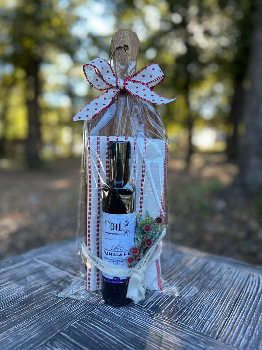 The Oil Tap Gift Set- Christmas - Vanilla Fig Balsamic Vinegar