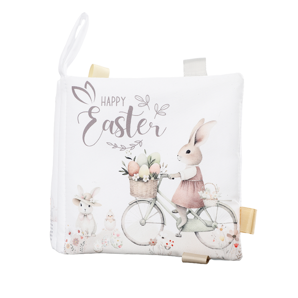 ali+oli | “Happy Easter” Crinkle Soft Cloth Baby Book