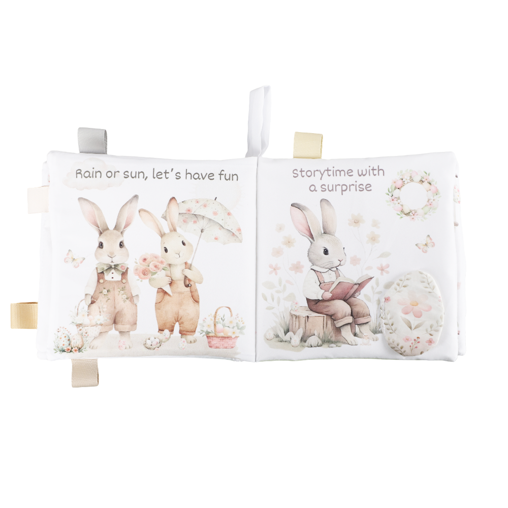 ali+oli | “Happy Easter” Crinkle Soft Cloth Baby Book