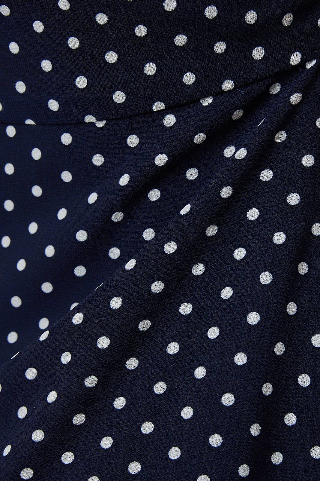 LE LIS | Polka Dot Wrap Mini Dress