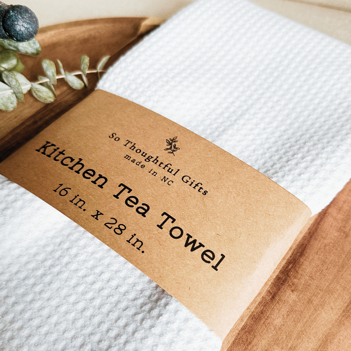 Scripture Dish Towel - John 1:16 | Kitchen Towel