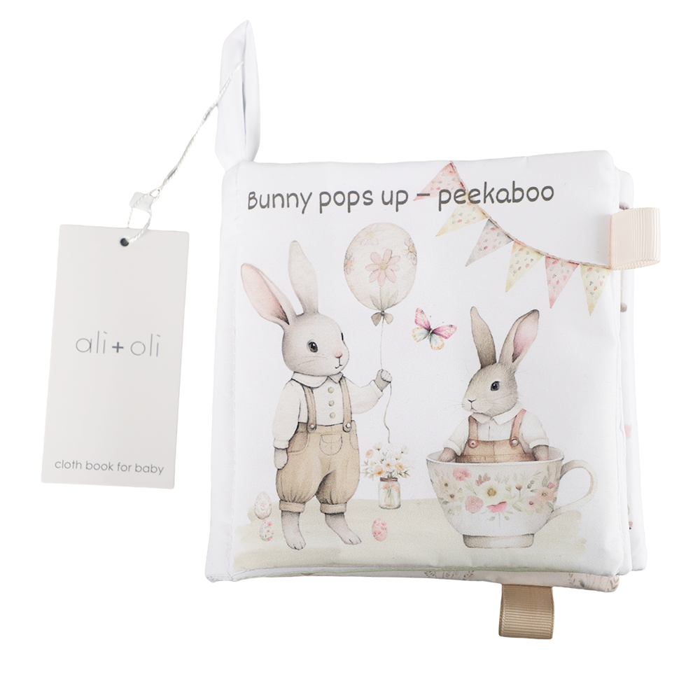 ali+oli | “Happy Easter” Crinkle Soft Cloth Baby Book