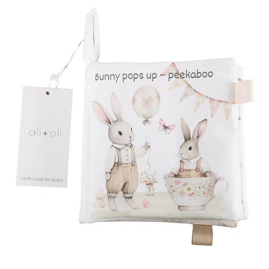 ali+oli | “Happy Easter” Crinkle Soft Cloth Baby Book