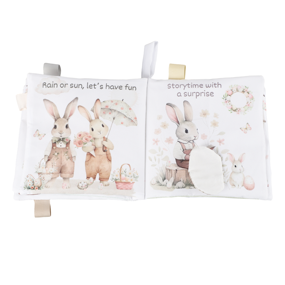 ali+oli | “Happy Easter” Crinkle Soft Cloth Baby Book