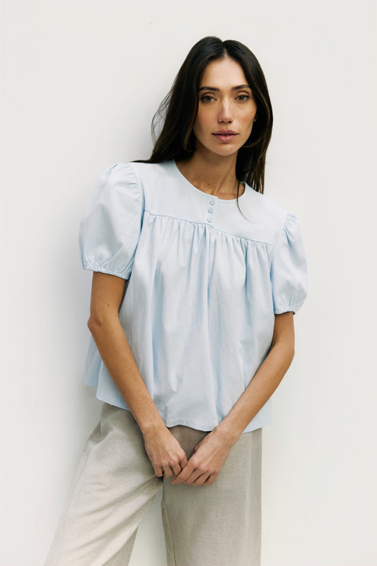 all:row | The Hazel Top / Blue